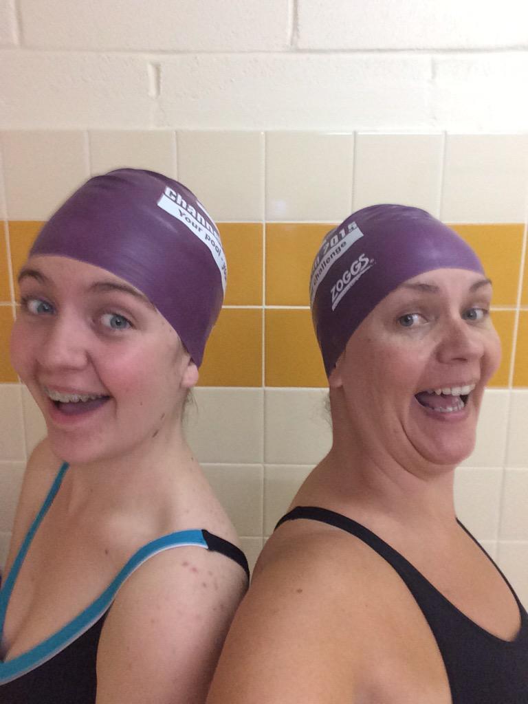 calc72's tweet photo. @AspChannelSwim I'm 6 weeks post op. Managed 50 lengths so far. Thrilled. #swimhatselfie http://t.co/WYL1qACs8F