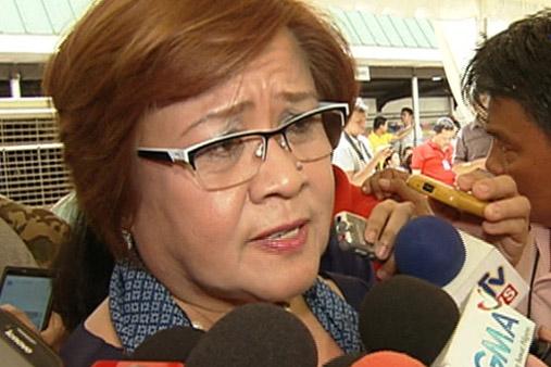 ABSCBNNews's tweet image. De Lima: I will 'most probably' run for Senate bit.ly/1NCHGpI
