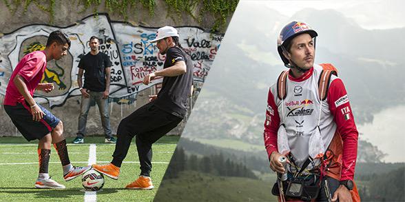 redbullITA's tweet photo. Su #Italia1 il pomeriggio vola...e #timetteleali: #RedBullFantasy e Red Bull #XAlps in onda dalle 13.45. Enjoy! http://t.co/6We3EnpyA0