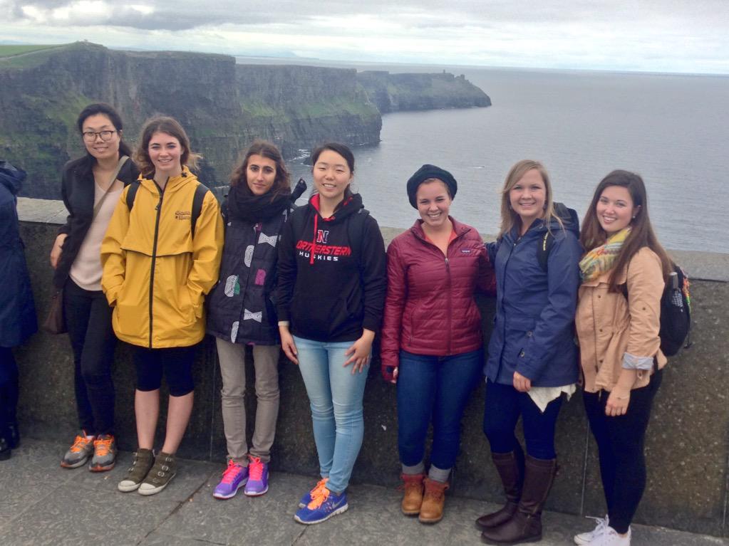 Connect123's tweet photo. A few of our #Dublin interns enjoying a trip to the West of Ireland today! #CliffsMoher #Ireland #InternAbroad http://t.co/A9qg0XmyEw