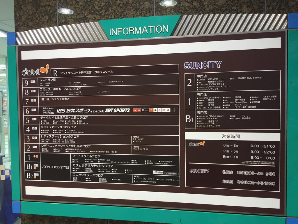 Jp Super در توییتر 流通科学大からの帰り このほどイオンフードスタイルストア化したダイエー神戸三宮店へ 縦看板まで支配された様子はなかなかグッと来ますが 3フロア化した食品は けっこう見応えあります 近くのオアシスにも対抗できる感じに Http T Co