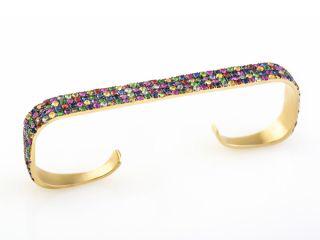 SmithaSn's tweet photo. @NadaG_Jewelry #Resolutions #gold #palmcuff #bracelet with #multicolour #gemstone http://t.co/3VIlEslX4O @Luxpresso http://t.co/RY7DHQug2B
