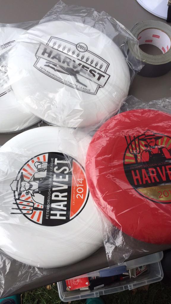 games are in full swing and the wind is making it interesting. don't forget to get an awesome Harvest disc $15