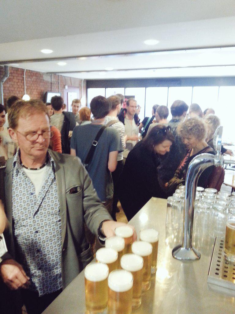 EncountersSFF's tweet photo. Some great talent here at Depict! screening &amp; a great @Channel4 drinks reception too #Encounters21 http://t.co/skWWdL04zi