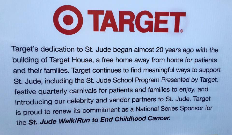 kennedylaurene's tweet photo. every year I am so humbled and proud to be apart of this event and this company! #StJudeWalkRun #targetvolunteers ❤️🎯 http://t.co/nUn7Ll5Xux