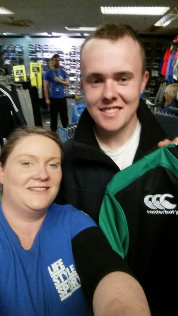 binkystar1106's tweet photo. More happy customers supporting Ireland @lifestylesports #EnnisSC #ForVictory @louisenevkenn @l_crotty http://t.co/sKYLAh3COO