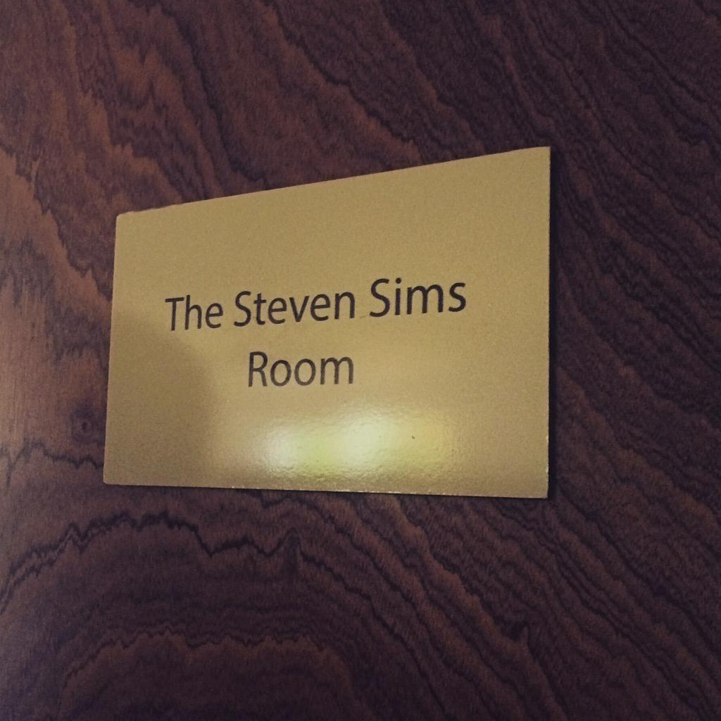SimsCavaliers's tweet photo. A pleasure to attend the opening of the new @ITPSupportAssoc HQ, having raised £33k in total for them in 3 years! http://t.co/8tRb3T1tgx