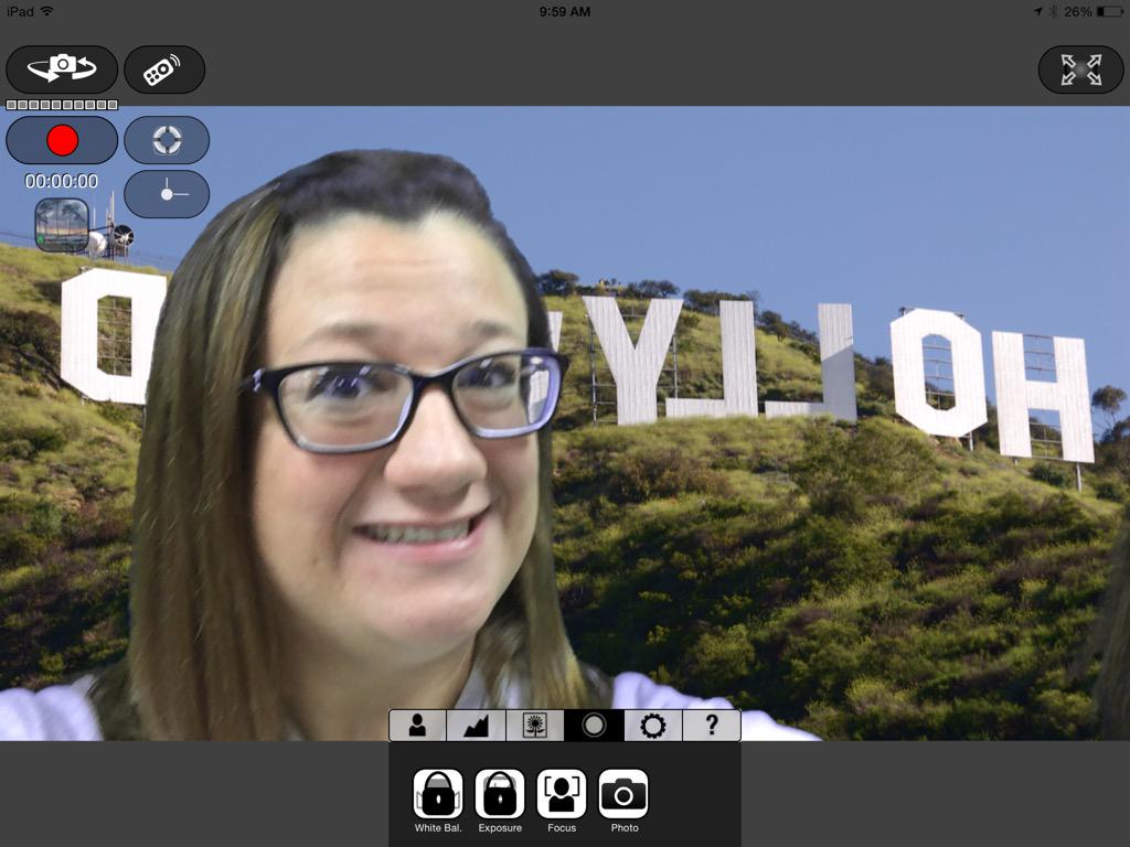 I went to Hollywood! #greenscreen #makerspace #EdCampPCTX15