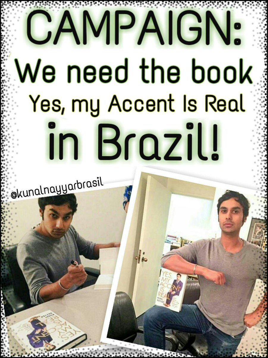 KunalBrasil's tweet photo. Campaign: We need the book Yes, my Accent is Real in Brasil! #QueremosYesMyAccentIsRealnoBrasil I count on your help. http://t.co/PyZ3RSemk3