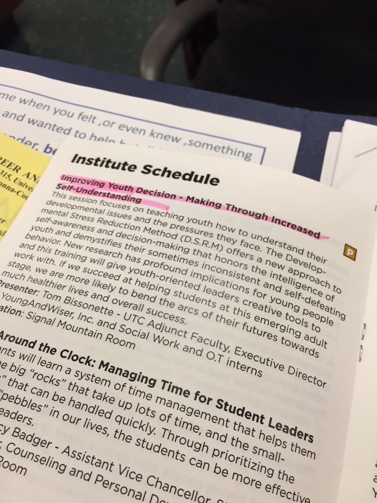 PaigerrG's tweet photo. Block 2 was amazing! Learned about the asynchrony model &amp; how to apply it to leadership #SOLI15 @UTC_DOS #leaderinOT http://t.co/jFzEBJQZHF