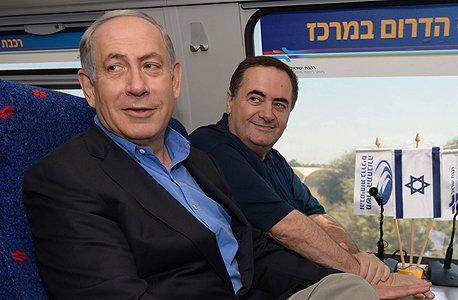 Israel_tals's tweet photo. נחנכה רכבת ה��גב! 
רוה"מ, שר התחבורה, יו"ר הדריקטוריון ומנכ"ל רכבת ישראל. הקו מקשר בין ב"ש לאשקלון וצפונה.הדרום במרכז! http://t.co/O1s267wzSe