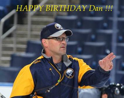 +++ HAPPY BIRTHDAY +++
Alles Gute zum 45.Geburtstag an unseren Coach Dan Bylsma. 