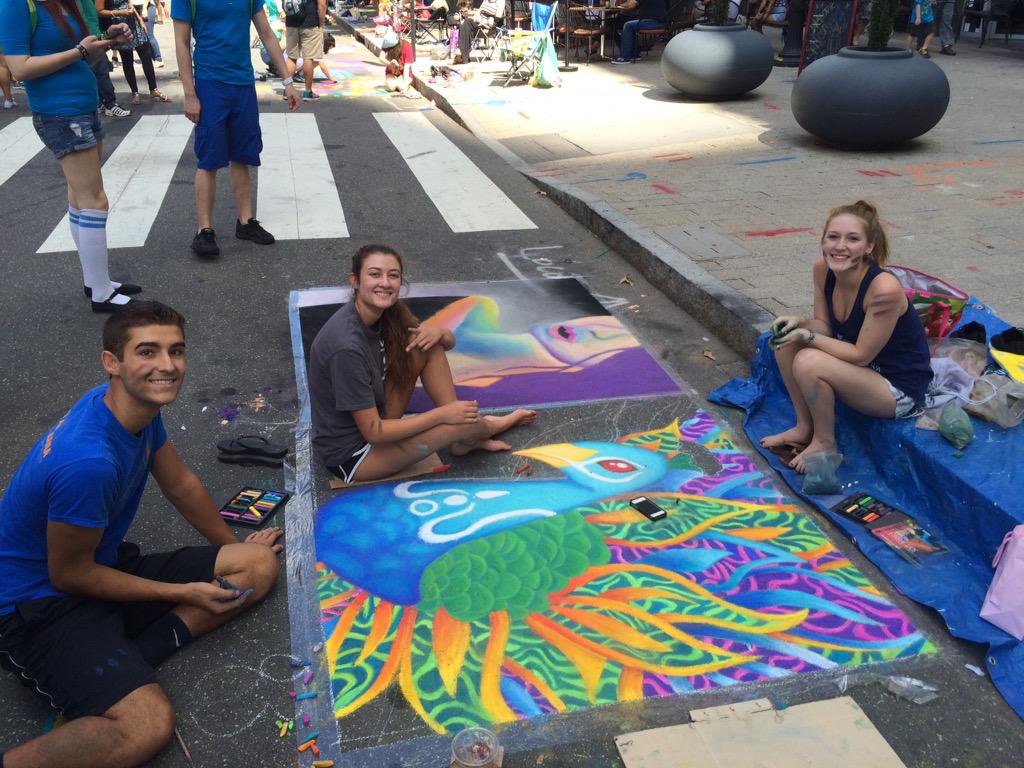 WakefieldHS's tweet image. Looking for something to do? Come check out Wakefield&apos;s art students at Sparkcom! #art #sidewalkart #SPARKconX