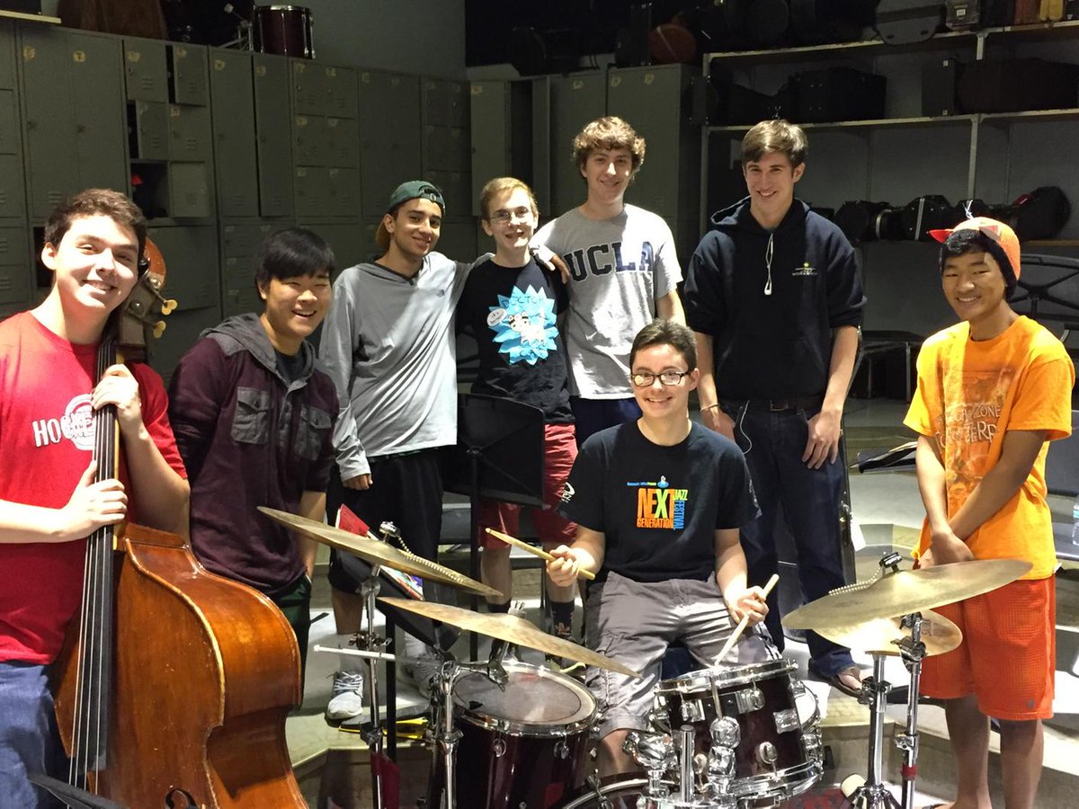 BrowngjazzBrown's tweet photo. Sounds good we finished rehearsal early! Next stop checking at Monterey! #MJF58 #Northgate High School #NIMB #Jazz http://t.co/jpfLYQeAtv