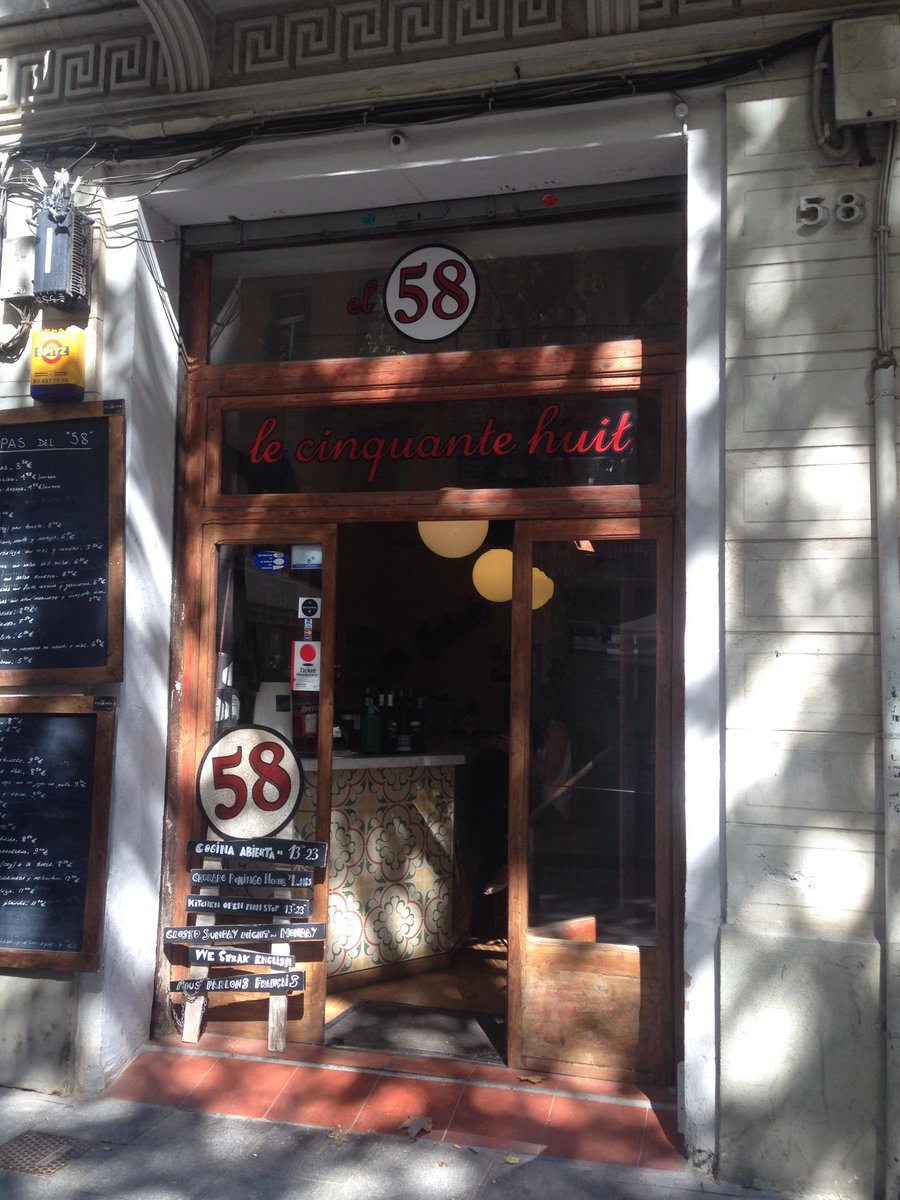 jaimeuser's tweet photo. I'm at Le Cinquante Huit in Barcelona https://t.co/3CCqroHYmJ http://t.co/HNfsvFHvDR