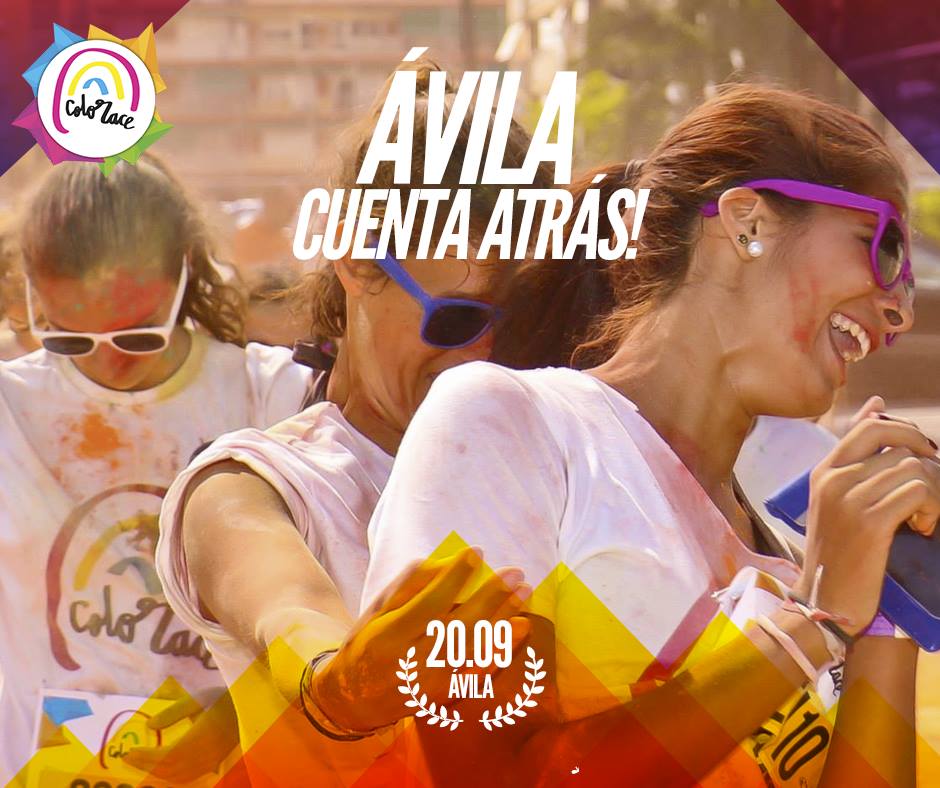 color_race's tweet photo. La venta online de dorsales continúa hoy sábado. ¡Última oportunidad de unirte a la #ColorRace de #Avila! http://t.co/fZOLtTZqWX