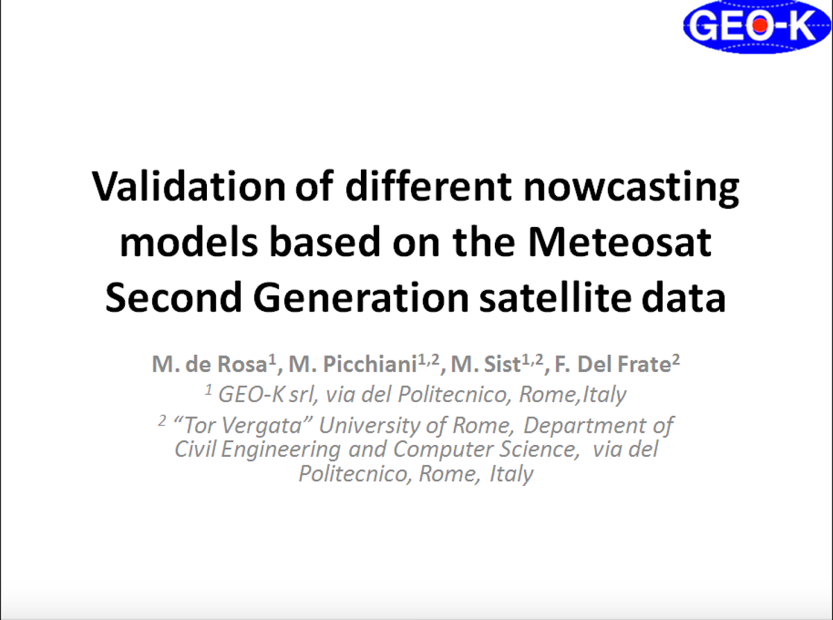 MondoMeteo's tweet photo. @MeteoGib @simon_rp84 @eumetsat #EMSC2015 presentation. On 23rd Sep 9:30 am @mic_der talk about #StormTrack @GEOKco http://t.co/vvoCkHnaWw
