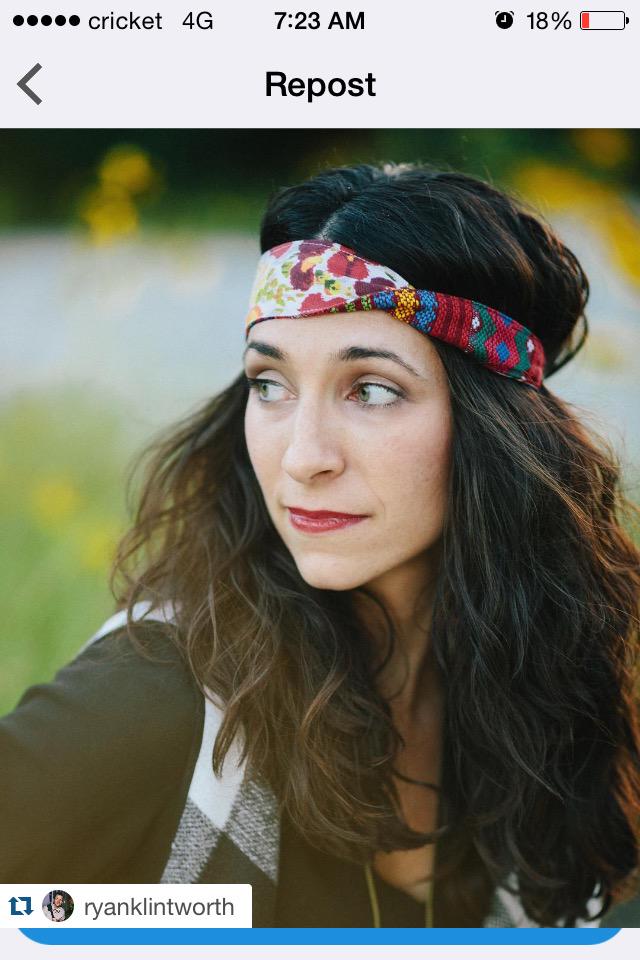 OneLoomDesigns's tweet photo. Get ready for fall with our kaleidoscope reversible headband pictures here on the lovely Mrs Horne. Only 2 left! http://t.co/hrGLhQwt6h