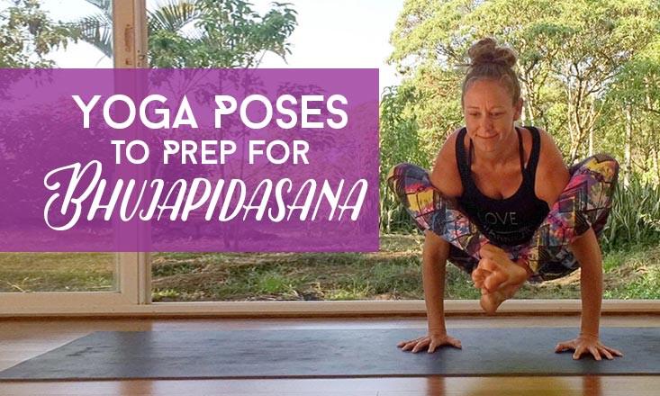 Working on your arm balances? These #yoga poses will help you lift off in Bhujapidasana! :)  bit.ly/1JTEENh