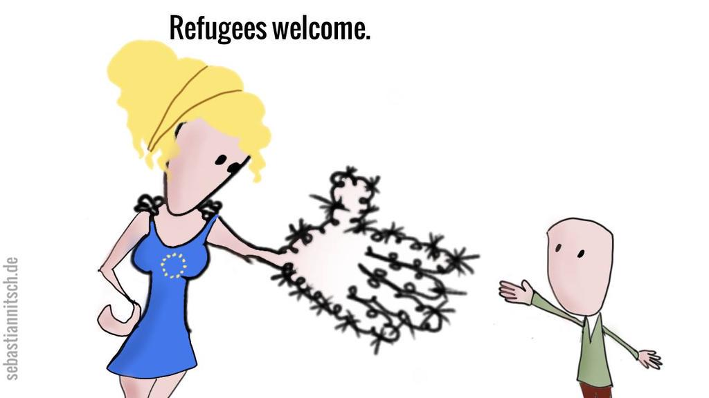 #refugeeswelcome