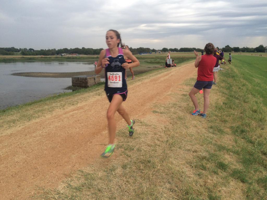 TXMileSplit's tweet photo. Elizabeth Reneau 2nd in the varsity elite race #Marcus2 http://t.co/oLuCmPnLGy
