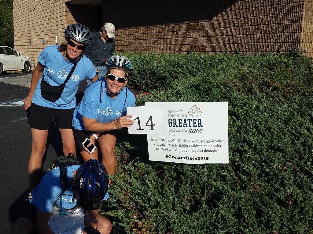 TeamGanns's tweet photo. #greaterrace2015 @WEAREGREATER http://t.co/MTLs7JHBV4