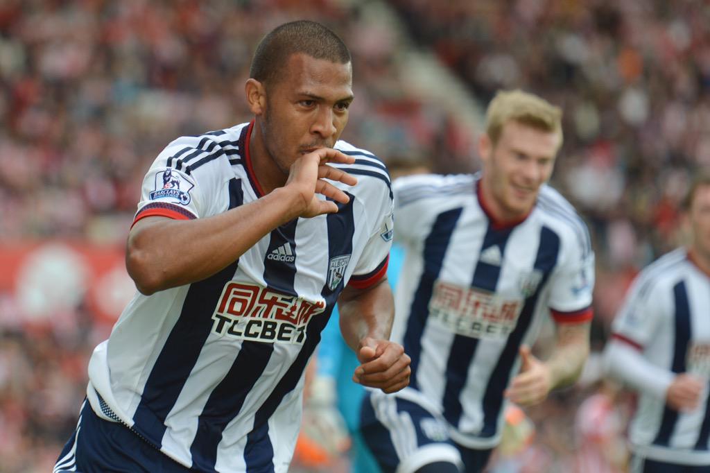 WBAShop's tweet image. **Rondon to score today** 
RT &amp;amp; follow for a chance to win a free 15/16 Rondon shirt #wbafc #Venezuela #giveaway