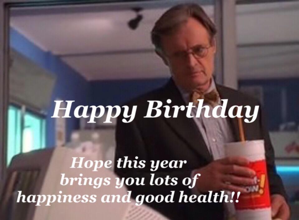  Hi Pauley. Today is David McCallum\s birthday. Please tell him I said Happy Birthday. 