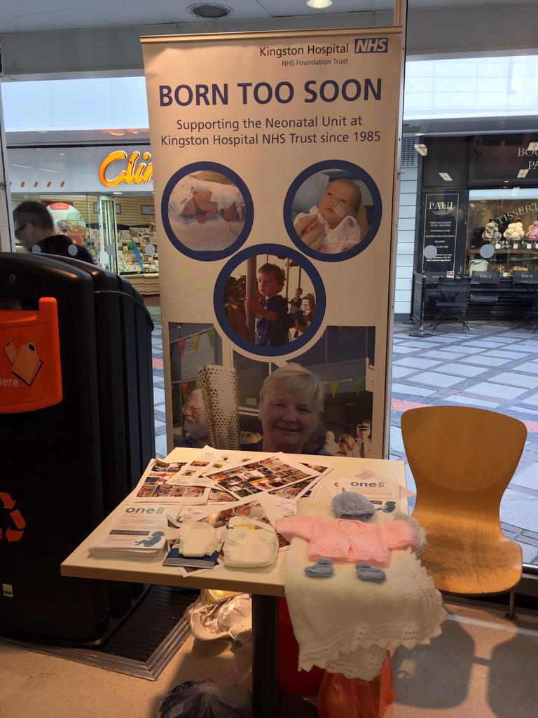 We are set up in Sainsbury's on Eden's Walk. Help us raise awareness for the amazing charity. #yesmoment #KingstonB3