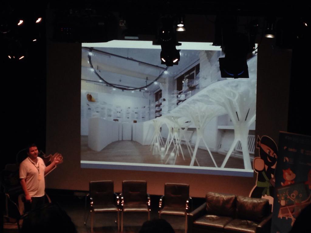 pamelaaobrien's tweet image. Hearing about 3D printing from Paul Croft at #dojocon2015