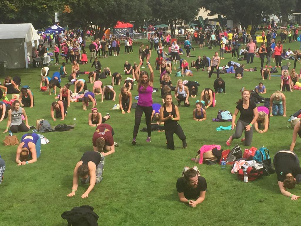 StephenKelly83's tweet photo. Amazing crowds today at #WellFest2015 Well done to all involved 👍🏼 #fitness #fitnessmotivation http://t.co/0U0ykTmEfP
