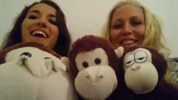 AminaOLena's tweet photo. Videoblogg: Amina och Lena har tackfest. Se klippet: http://t.co/rSadujabpy #TV4Spring TV4Spring http://t.co/f9JlUApUge