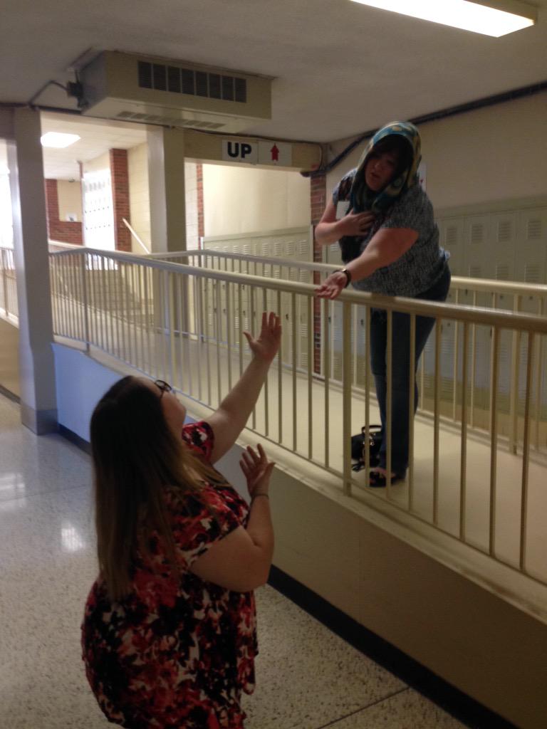 MsGibbsTheatre's tweet photo. @glassclassteach #nctae #fallsharing number 7 http://t.co/Ht5FYIBk35