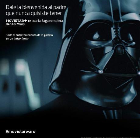 A partir de diciembre habrá un canal exclusivo de Star Wars en Movistar+. #movistarwars