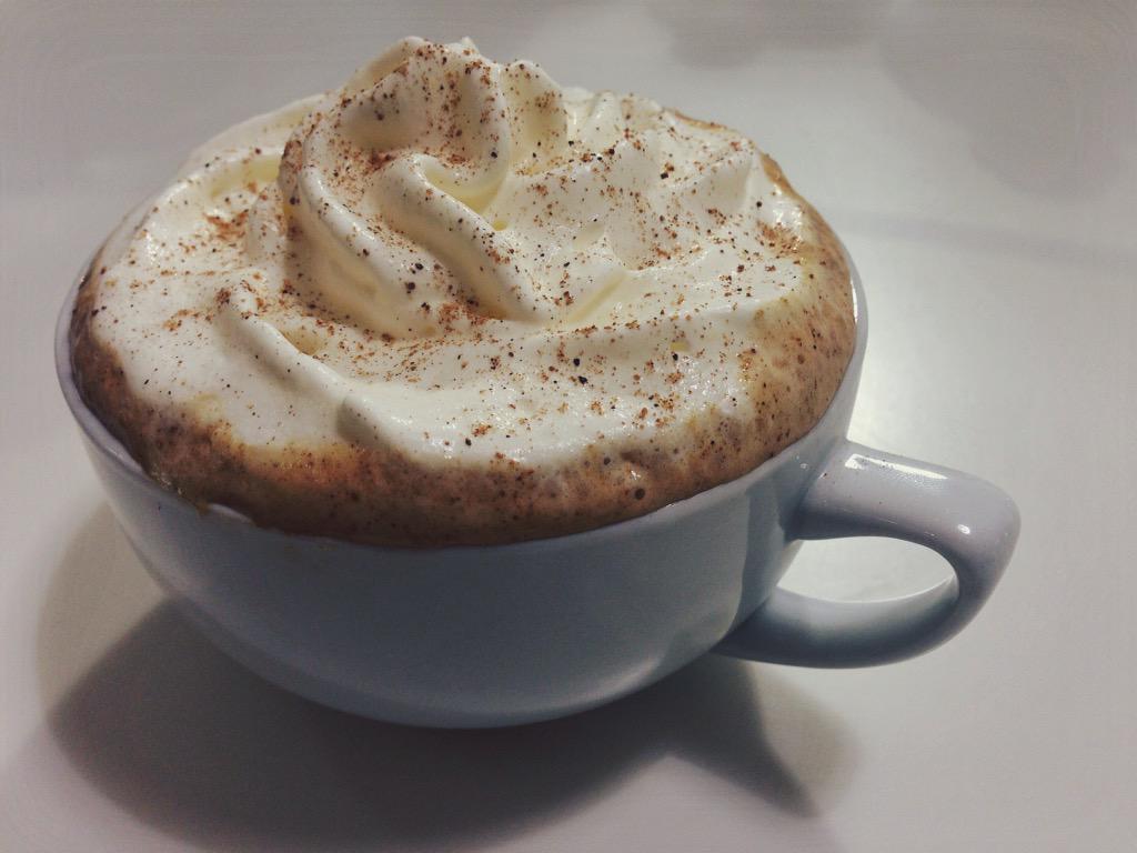 cavucoffee's tweet photo. Pumpkin White Chocolate Mocha? Please. #cavucoffee http://t.co/AZIkaRm0lg