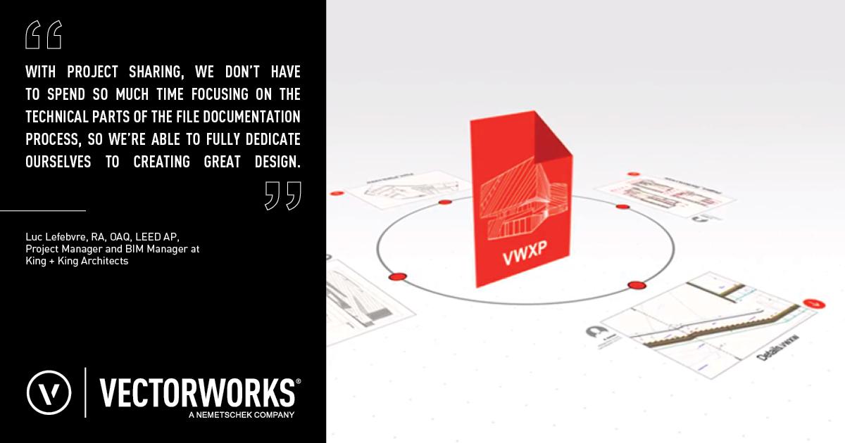 Vectorworks's tweet image. Project Sharing in #Vectorworks2016 lets you focus on the more important stuff, like creating great design!