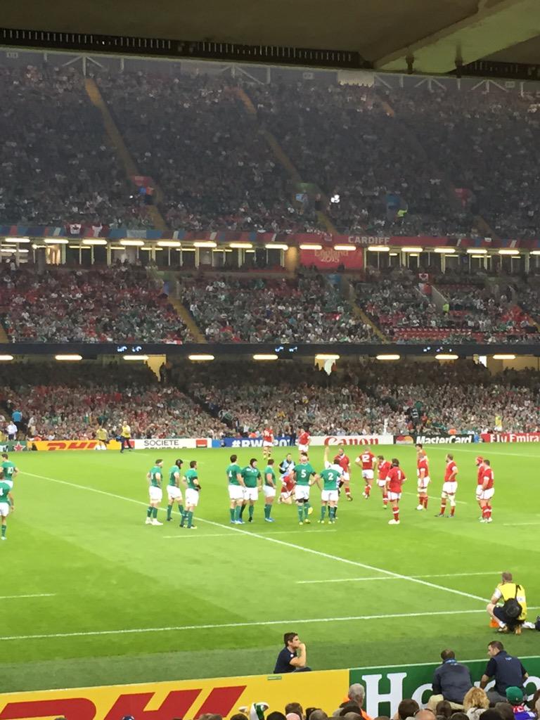 sallyjoanna's tweet photo. Brilliant atmosphere! #forvictory #teamlou #IREvCAN #store63 http://t.co/WCb86k7zgR