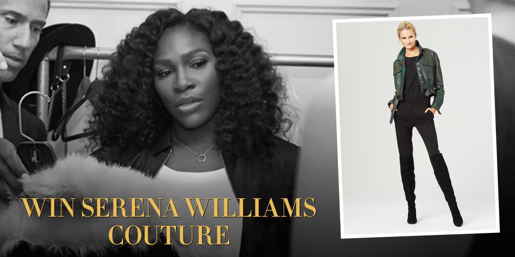 HSN's tweet photo. Snap us your sporty-chic style w/ #SerenaOnHSN & #HSNContest to win @serenawilliams couture! http://t.co/A4p6qGVavJ http://t.co/5o8hyywNN3