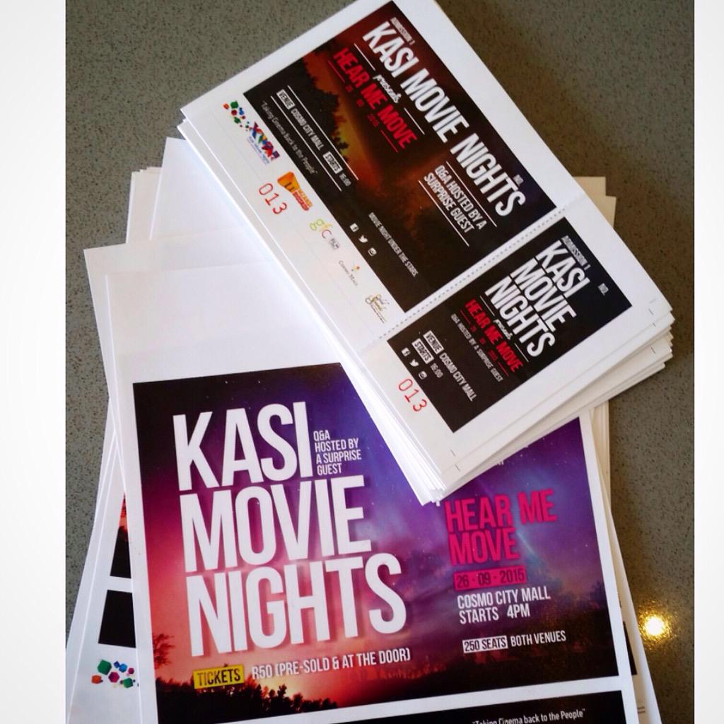 KasiMovieNights's tweet photo. @HearMeMoveFilm tickets available at Luigis pizza express &amp; Roots butchery at Cosmo City Mall https://t.co/CNG8njybnJ http://t.co/MowLg9T6lv