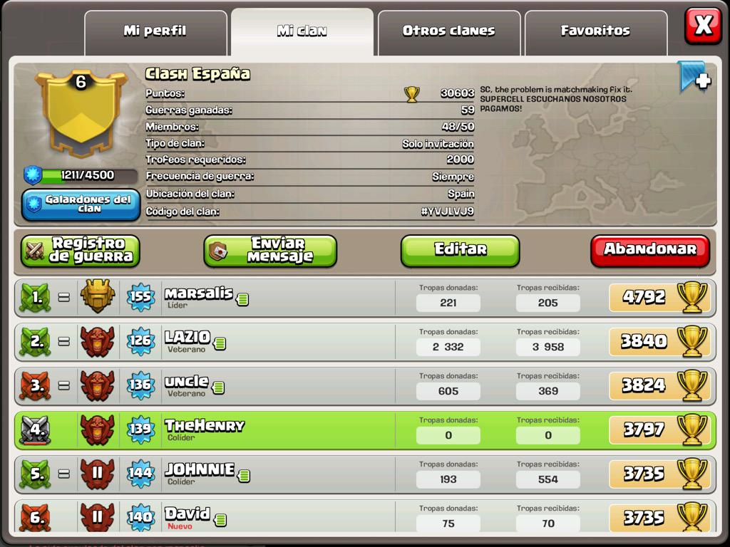 TheHenryCoC's tweet photo. @Alvaro845 @LuisFer6421 PORFAVOR SC... QUEREMOS ATACAR BASTA YA DE NUBES...FUERA ESCUDO 1 SEMANA... http://t.co/OEDfliPLpT
