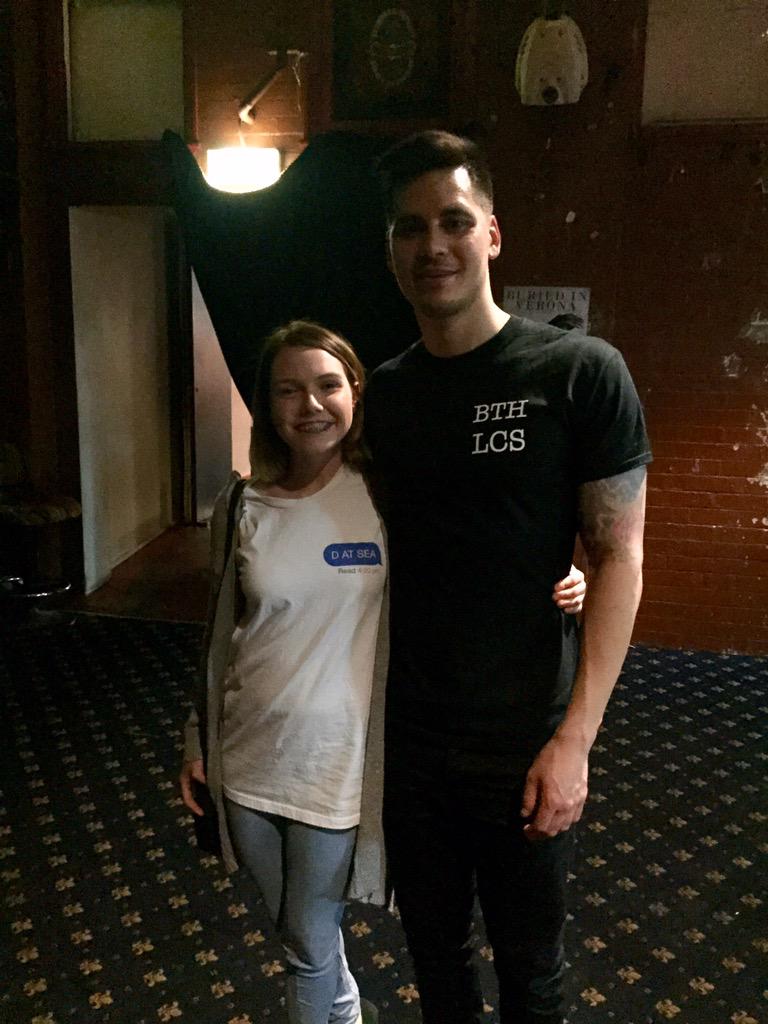 maddymareee_'s tweet photo. It was so lovely seeing @datsea after so long and knowing him better now, what a guy. Thank you! ☺️ #datsea http://t.co/j57RET1rCA