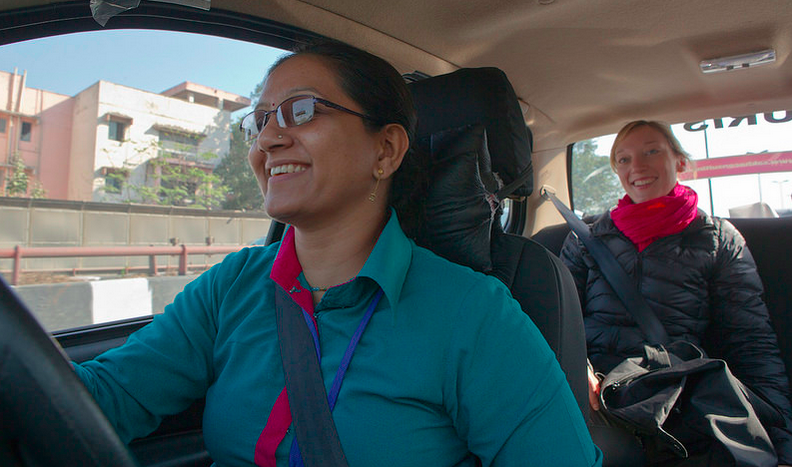 PlaneterraCares's tweet photo. One of the first #WomenonWheels drives for @gadventures in #Delhi #India. #G25throwback http://t.co/XMEYtL7Dlg http://t.co/5CJDc21cpq