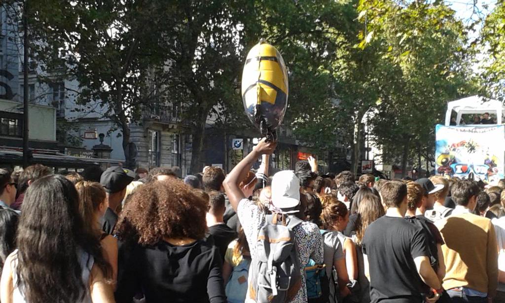 Techno parade à  Paris