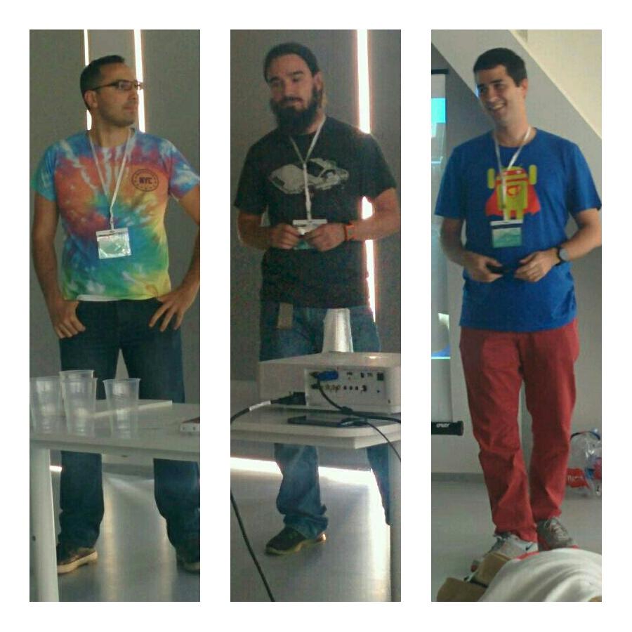 gdgbilbao's tweet image. @GDGBarcelona y @GDGSevilla hablando sobre las Study Jams. #GDGSpainSummit Do Android Dream of Electric Sheep?