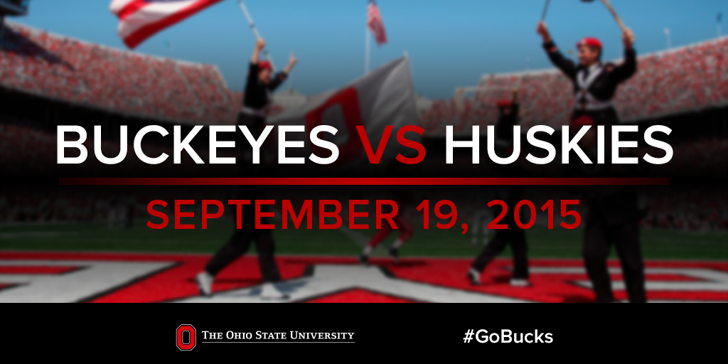 OhioState's tweet photo. It's game day in the 'Shoe! #GoBucks http://t.co/cSijhKh2ok