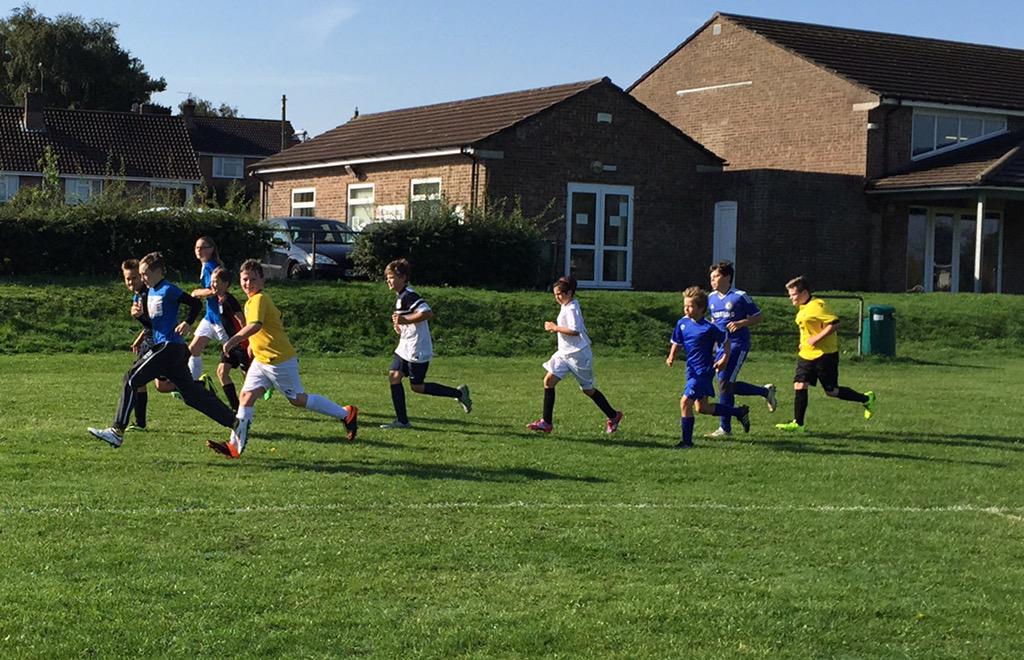 <a href="/WoolwinfrithFc/">WoolandWinfrith FC</a> youth teams training hard this morning