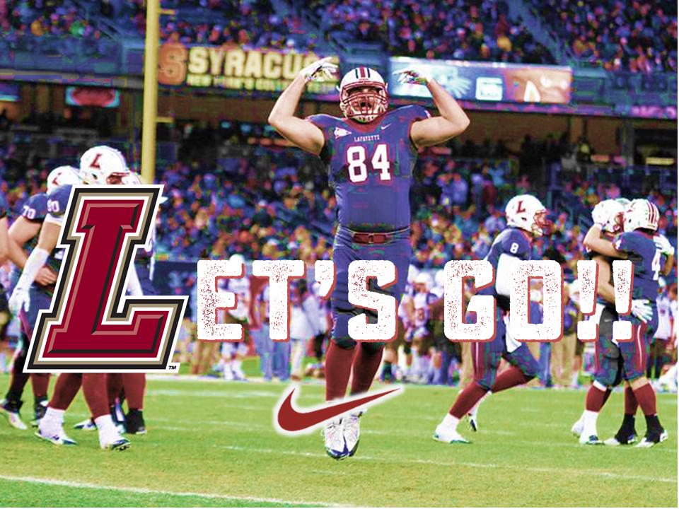 LafColFootball's tweet photo. It's Gameday, Kickoff is at 6 PM at Fisher Stadium. #RollPard #BK80 #BeatPrinceton http://t.co/x9vUcflS46