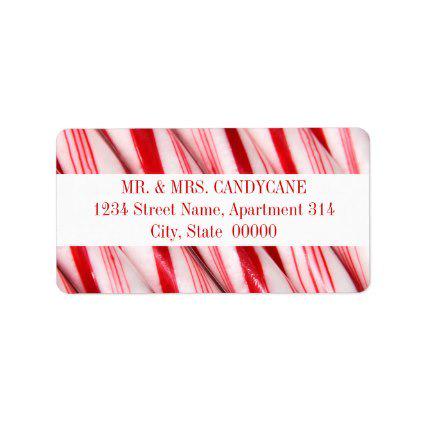 PlanAheadXmas's tweet image. ZazzleMostPopular: Candy Canes Address Labels bit.ly/1vevxB8 #Xmas #AddressLabel