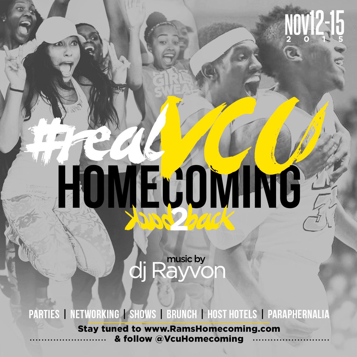 VcuHomecoming's tweet photo. #VcuHomecoming event info will be available soon at http://t.co/WlQeHMjrQp #RealVCU #VcuAlumni #RamNation http://t.co/4JeIUo8v5s