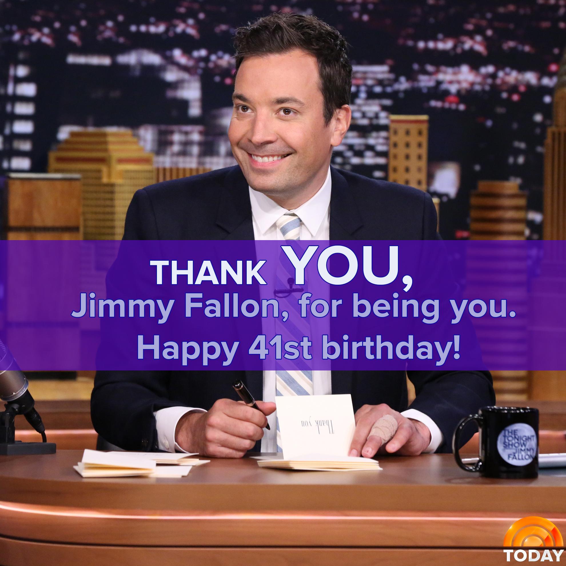 TODAYshow: Happy birthday, jimmyfallon!  